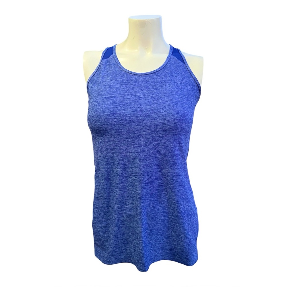 Old Navy Active Go Dry Tank Top Dark Blue Open Back Activewear Size XL